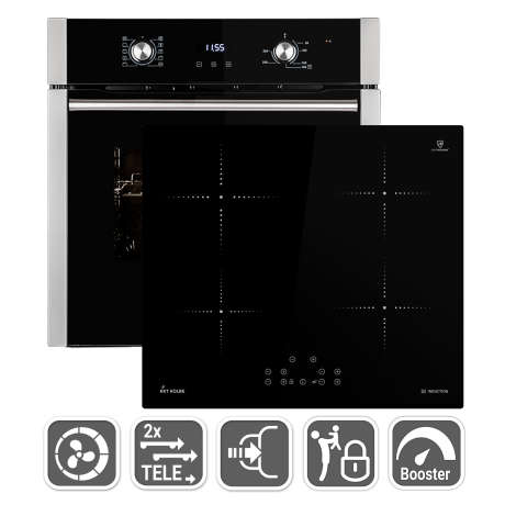 Oven and Induction Hob SET8010IH59RL